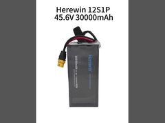 Herewin 12S 45.6V 30000mAh LiHv UAV Drone Bateria 25C Soft Pack