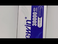 3.8V 30000mAh 1000 Ciclo de vida Celular de bateria recarregável LCO