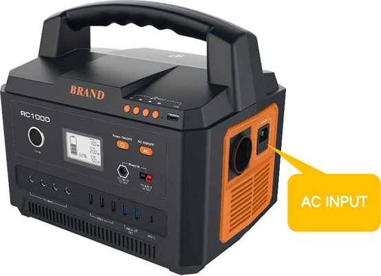 comprar 2*18W+3*10W Fonte de energia portátil para acampamento 999Wh Outdoor 500W Carregamento rápido Fabricação em linha