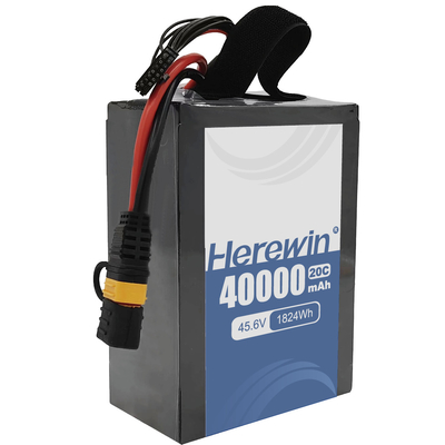 comprar Herewin Bateria de estado semi-sólido 12S 45.6V 40000mAh para UAVs de alto desempenho Fabricação em linha