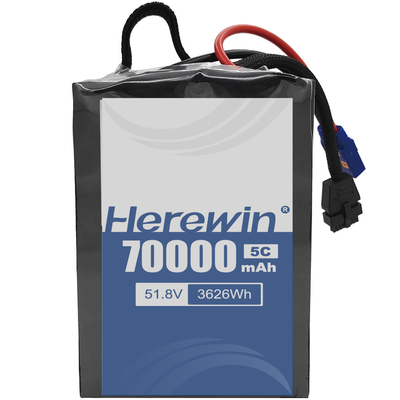 comprar Herewin Bateria de estado semi-sólido 14S2P 51.8V 70000mAh Com Li-Ion Lítio E LiFePO4 Química Fabricação em linha