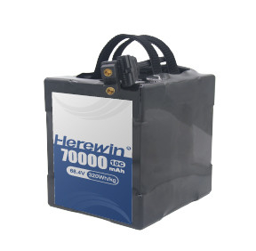 18S2P+ 70000mAh 10C 66.6V Uav Bateria Herewin Bateria de voo inteligente