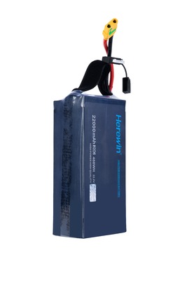 Herewin 6s 22000mah Lipo Soft Pack Bateria 22.2V Para UAV pulverizador agrícola