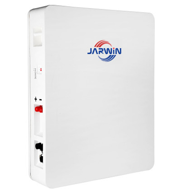 Jarwin 5.12KWH 51.2V 100AH Bateria de armazenamento de energia montada na parede com BMS