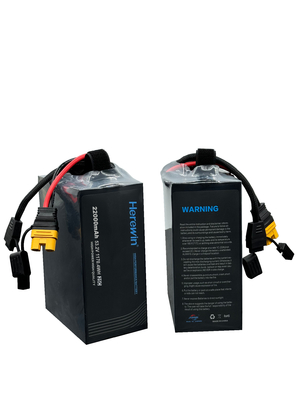 UAVs Herewin Baterias 22000mAh 14S 53.2V 25C LiHv Soft Pack Bateria