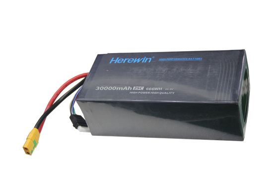 Herewin Bateria 30000mAh UAV LiPo Pouch Cell Bateria Pack 6S1P 22.2V