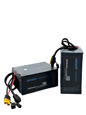 Entrega Drone LiPo 25C Uav Bateria 14S1P 30Ah 51,8V 30000mAh 8kg
