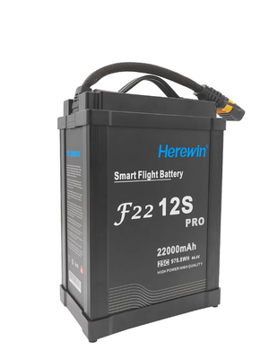 12S Bateria de Drone 22000mah 44.4V 25C Smart UAV Drone Bateria Pack