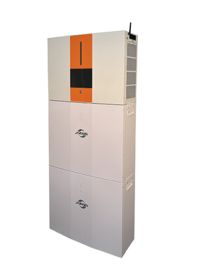 51.2V 10.24KWh 5kW sistema de bateria de lítio híbrida off-grid tudo em um